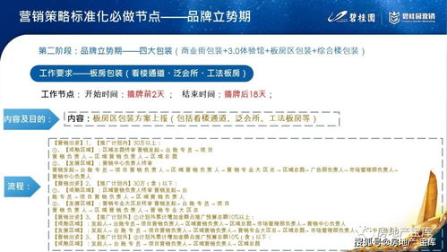 房地产营销策略工作铺排节点要领